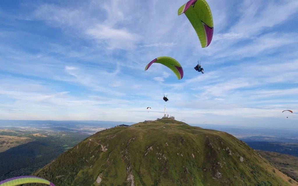 parapente Puy de Dome