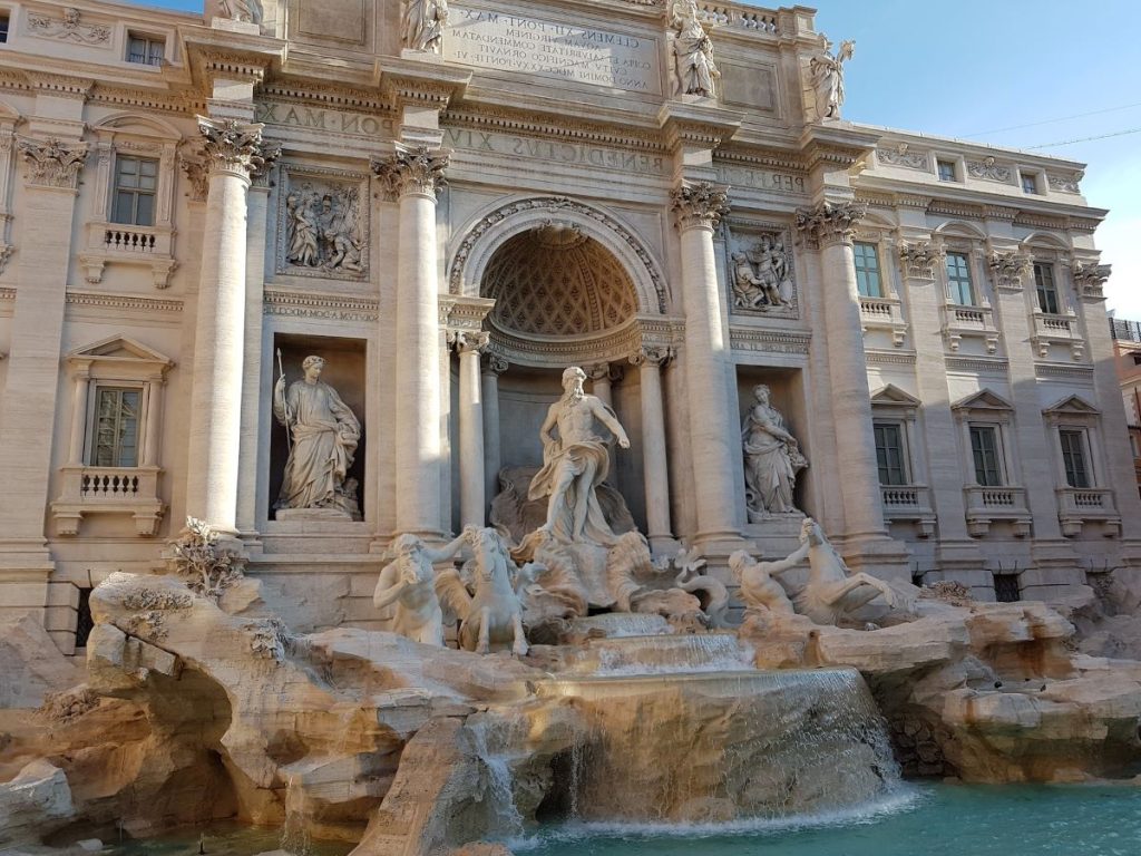 fontaine de Trevi à Rome