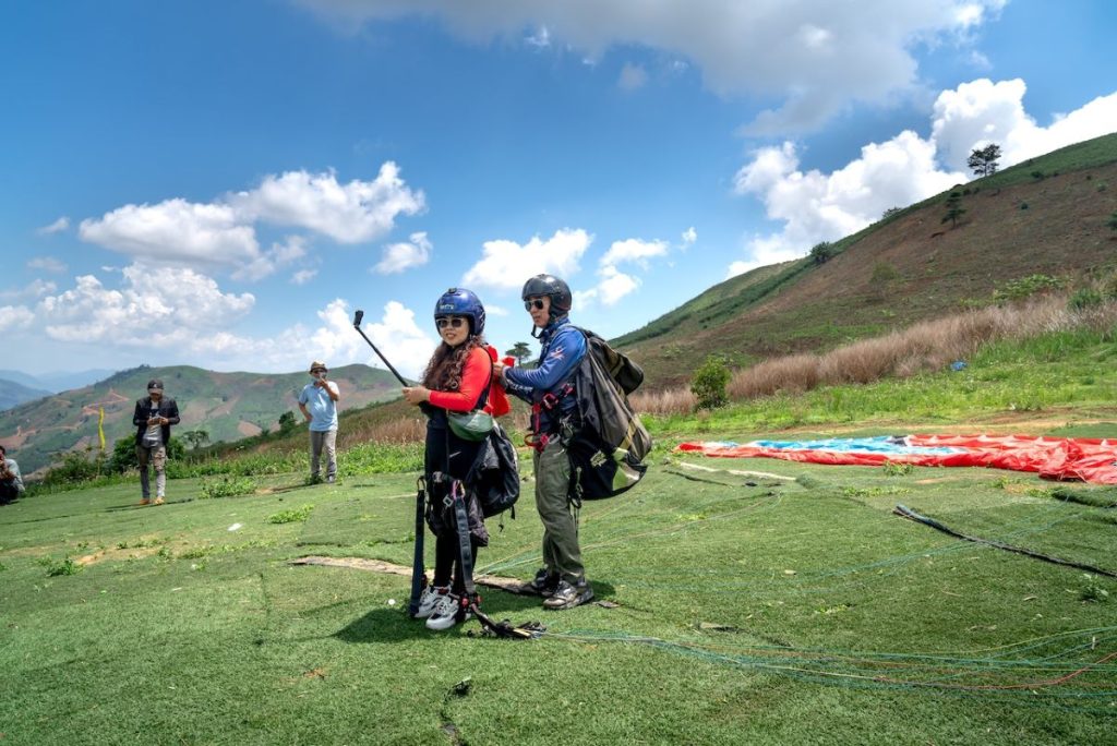 materiel saut en parachute