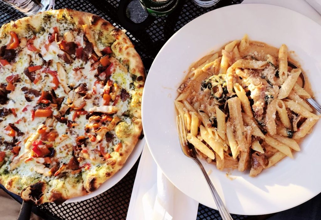 pates et pizza en Italie