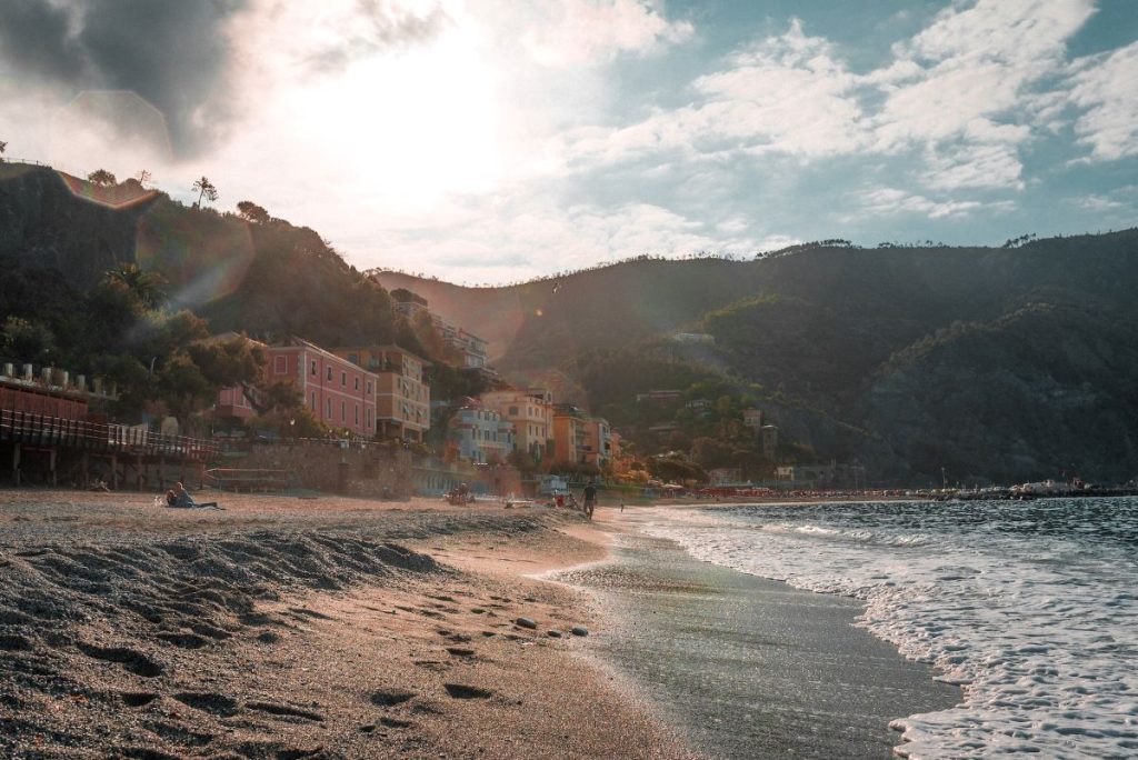 plage cinq terre en septembre en Italie