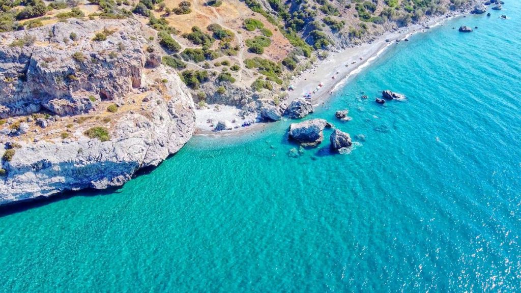 plage en Crète