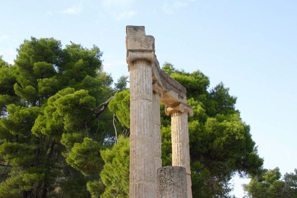 ruines à Olympie