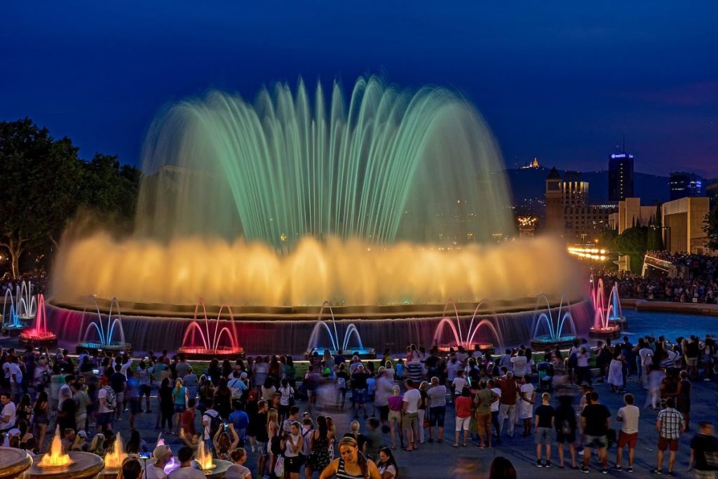 Fontaine de Montjuic Barcelone