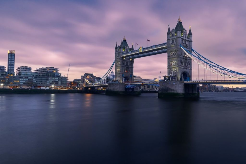 Tower Bridge à Londres
