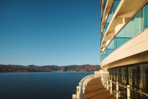vue depuis bateau de croisiere dans les Caraibes