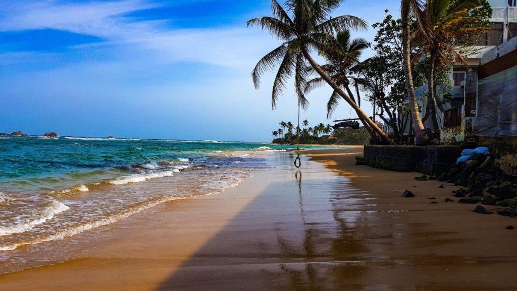 Hikkaduwa plage Sri Lanka