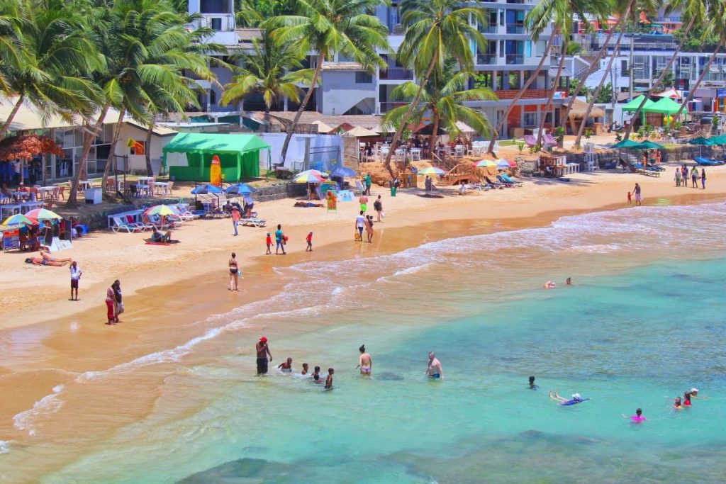 Mirissa plage Sri Lanka