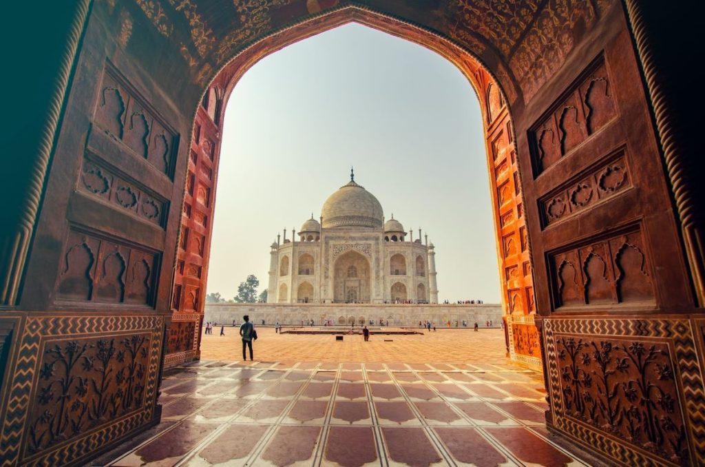 Taj Mahal en Inde