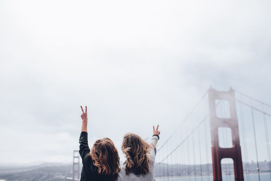 2 femmes en séjour linguistique à San Fransisco