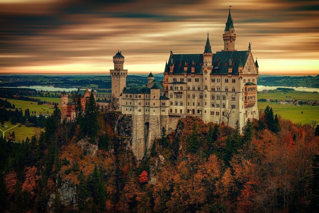 Château de Neuschwanstein en Allemagne