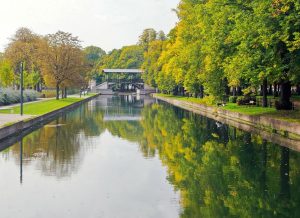 canal d'eau touristique à Lille