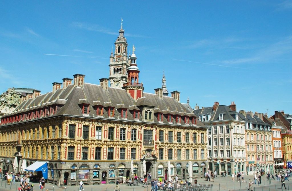 la grande place de Lille