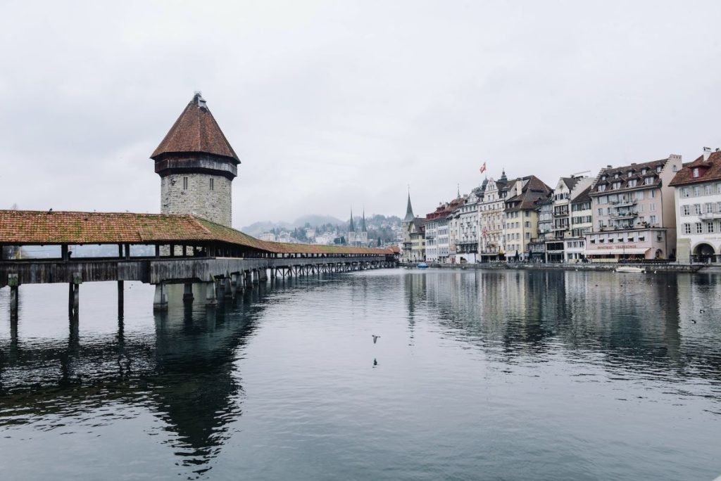 plan d'eau en Suisse