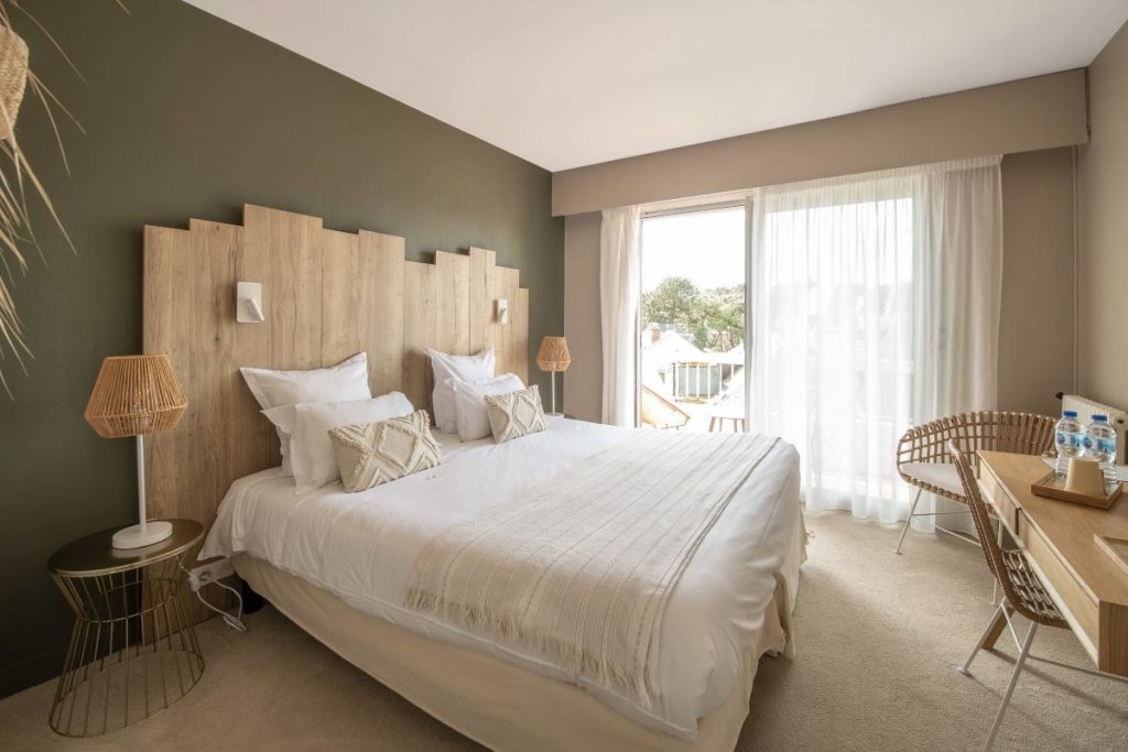 chambre de l'hôtel restaurant Bo&Mia à La Baule