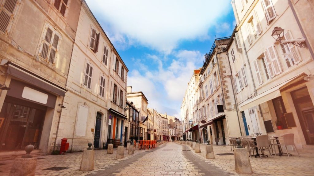rue dans la Rochelle